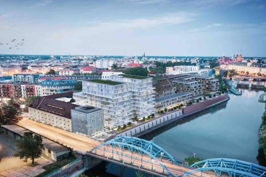 Blue River Apartment - Вроцлав Экстерьер фото